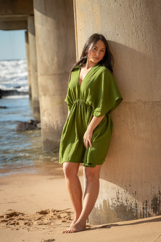 Fern Boho Short Beach Dress